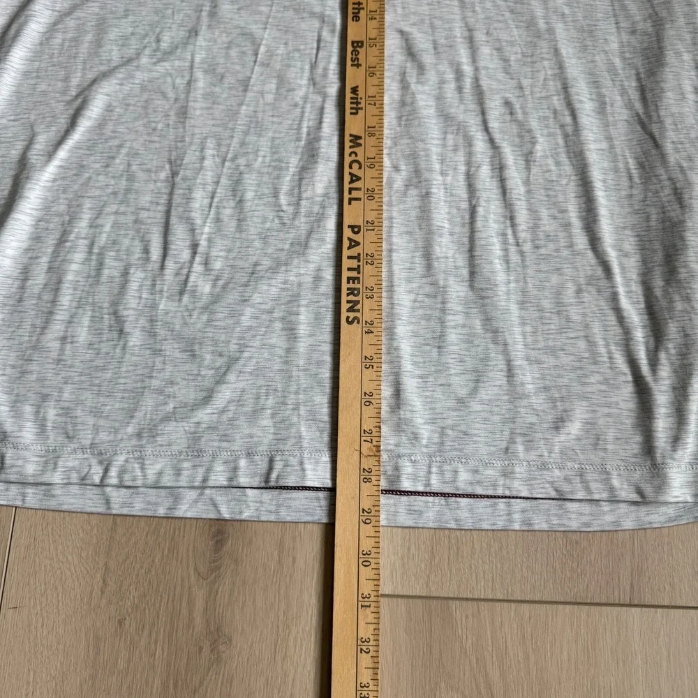 Rhone x Peloton XXL Long Sleeve‎ Training Shirt Gray Activewear Top Men FLAW